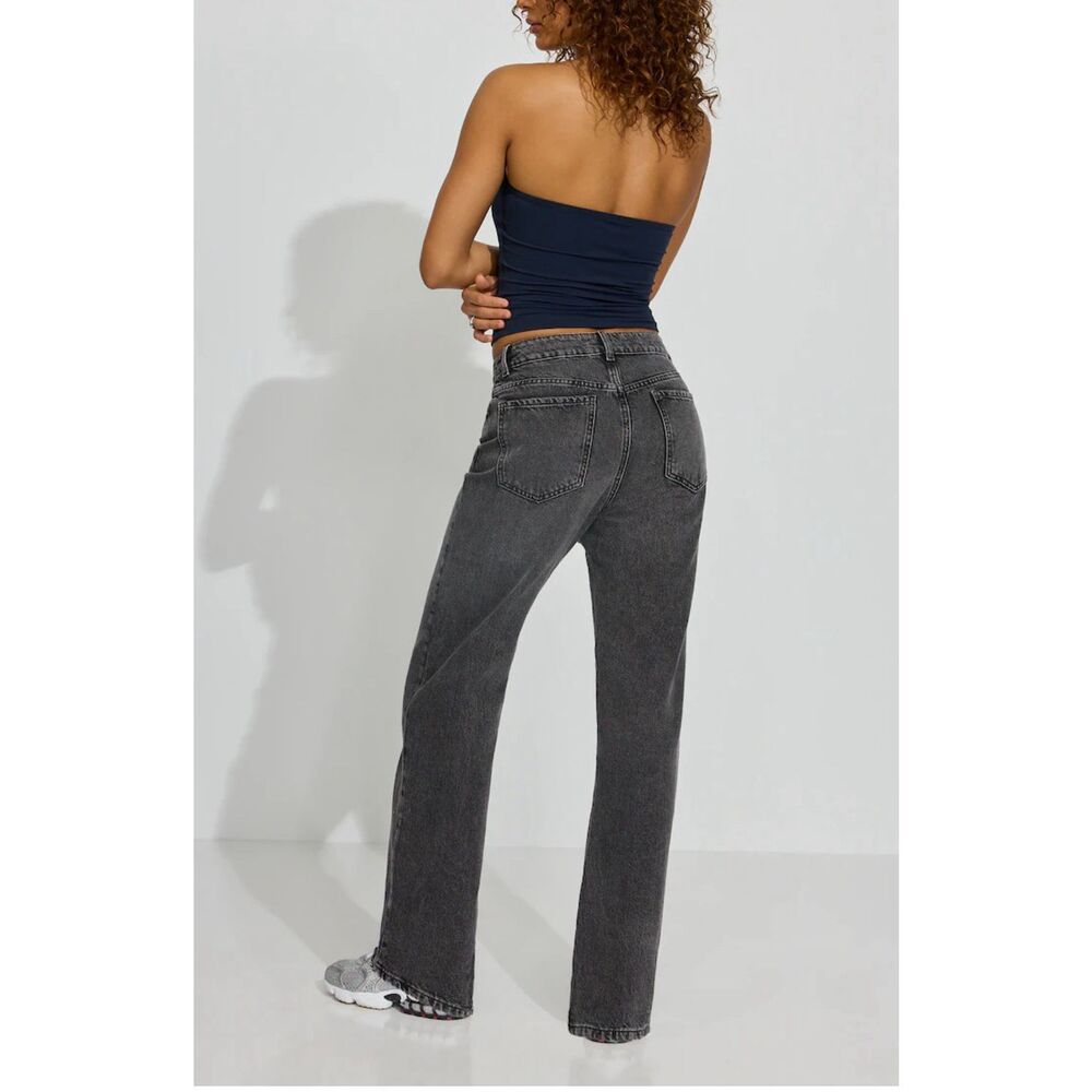 Garage Denim 90s Straight Jeans Dusk Grey Size 26